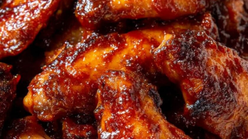 Crockpot BBQ Chicken Wings