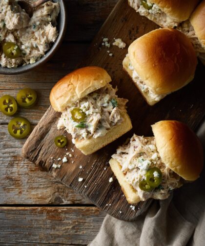 Crock Pot Chicken Raspberry Chipotle Sliders