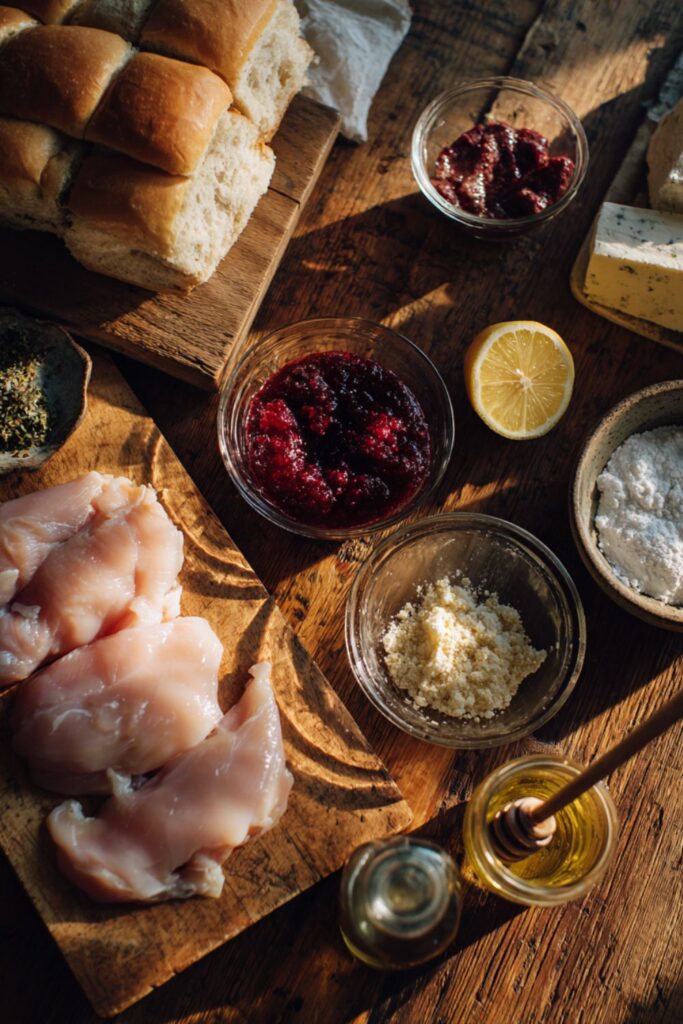 Crock Pot Chicken Raspberry Chipotle Sliders