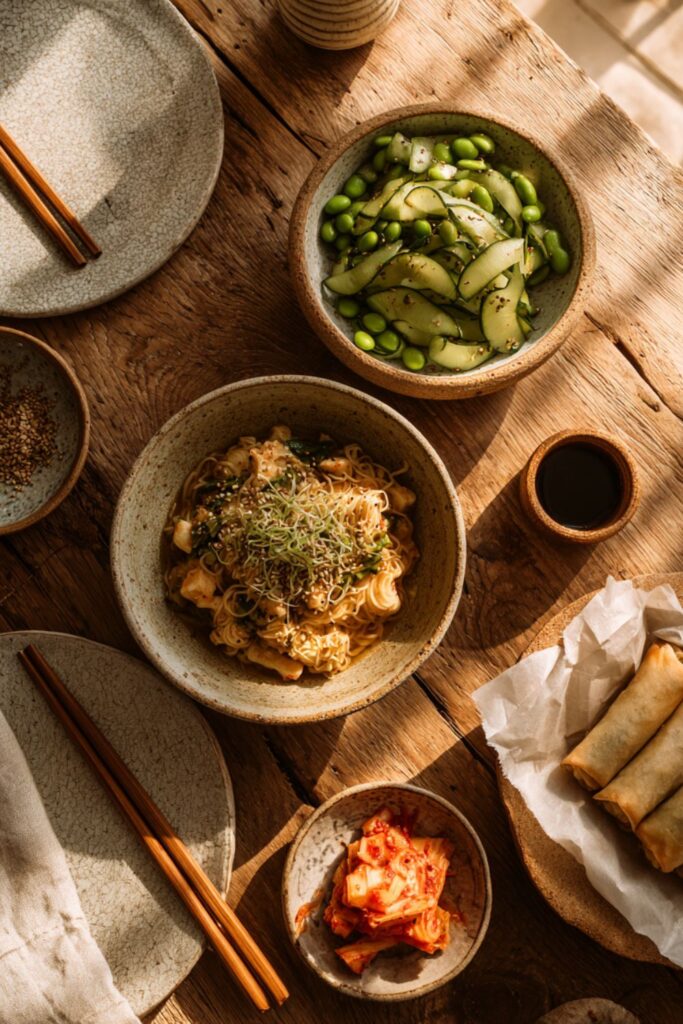 Crock Pot Chicken Ramen
