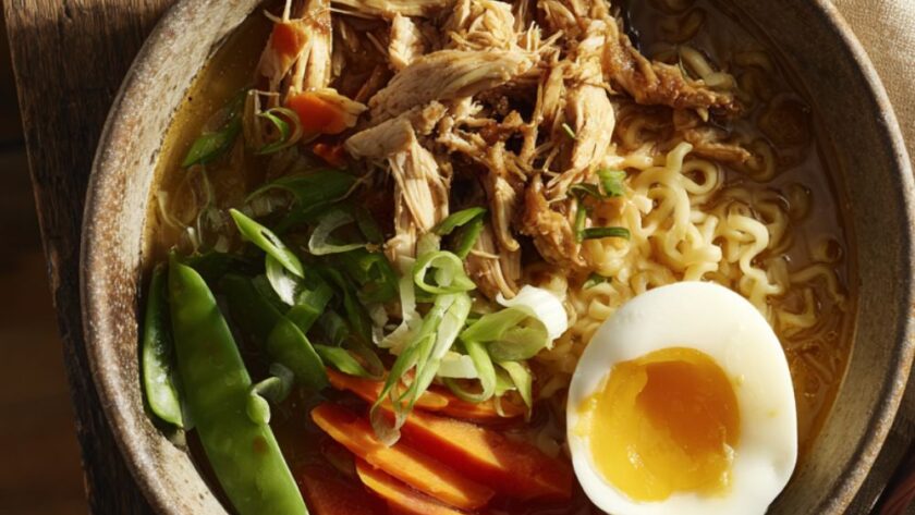 Crock Pot Chicken Ramen