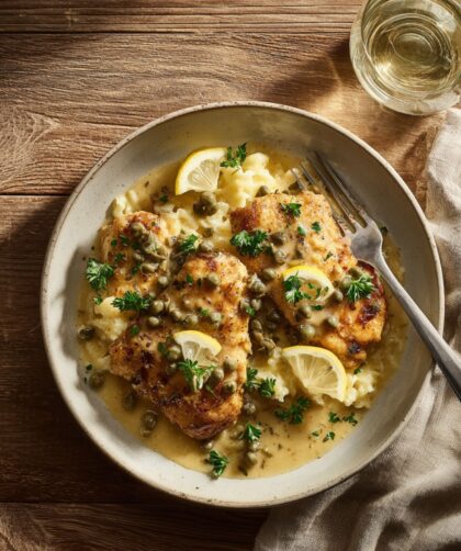 Crock Pot Chicken Piccata