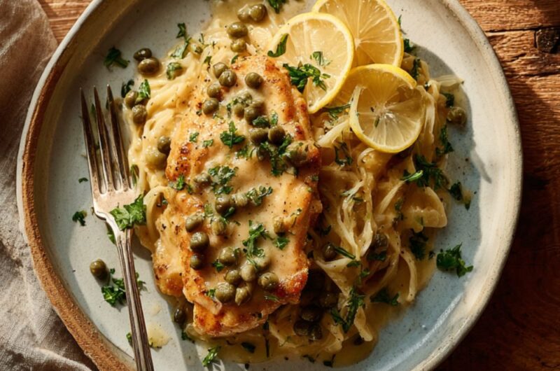 Crock Pot Chicken Piccata
