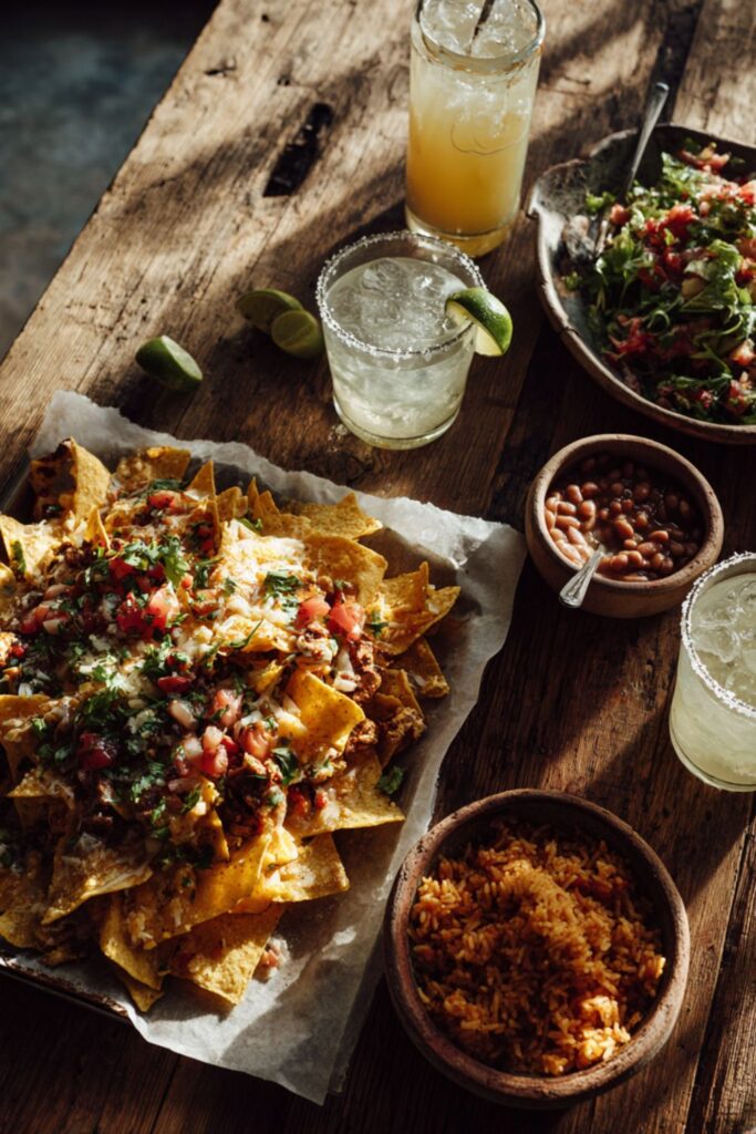 Crock Pot Chicken Nachos