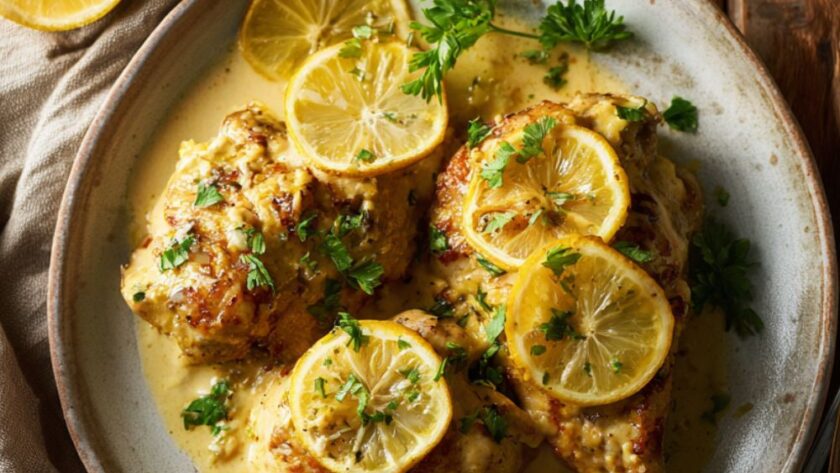 Crock Pot Chicken Lemon