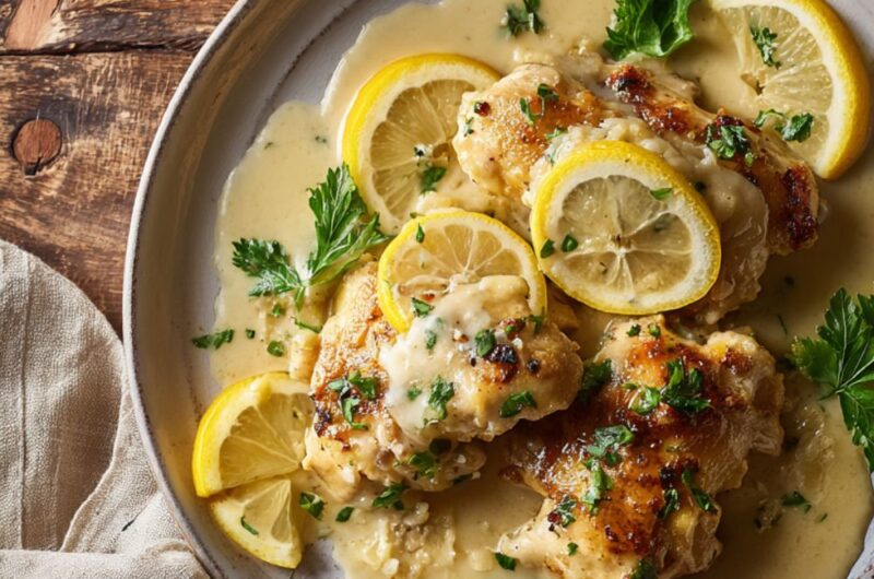 Crock Pot Chicken Lemon