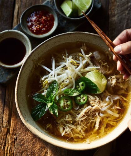 Crock Pot Chicken Pho