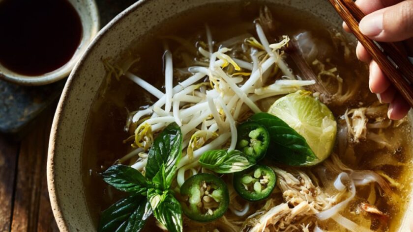 Crock Pot Chicken Pho