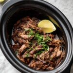 Crock Pot Barbacoa Shredded Beef