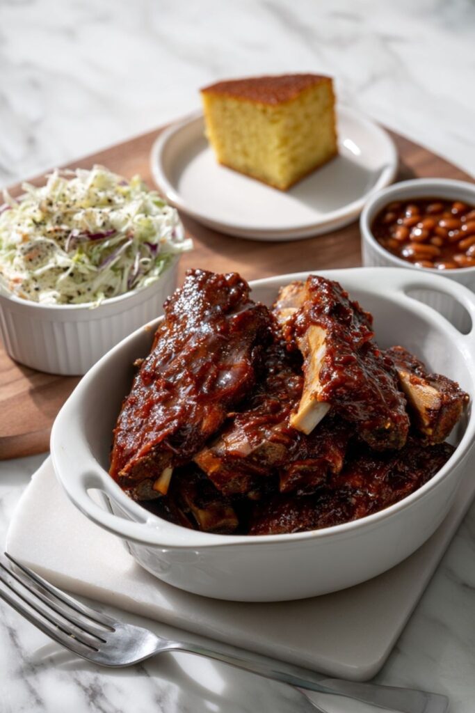 Crock Pot Barbecued Beef Ribs