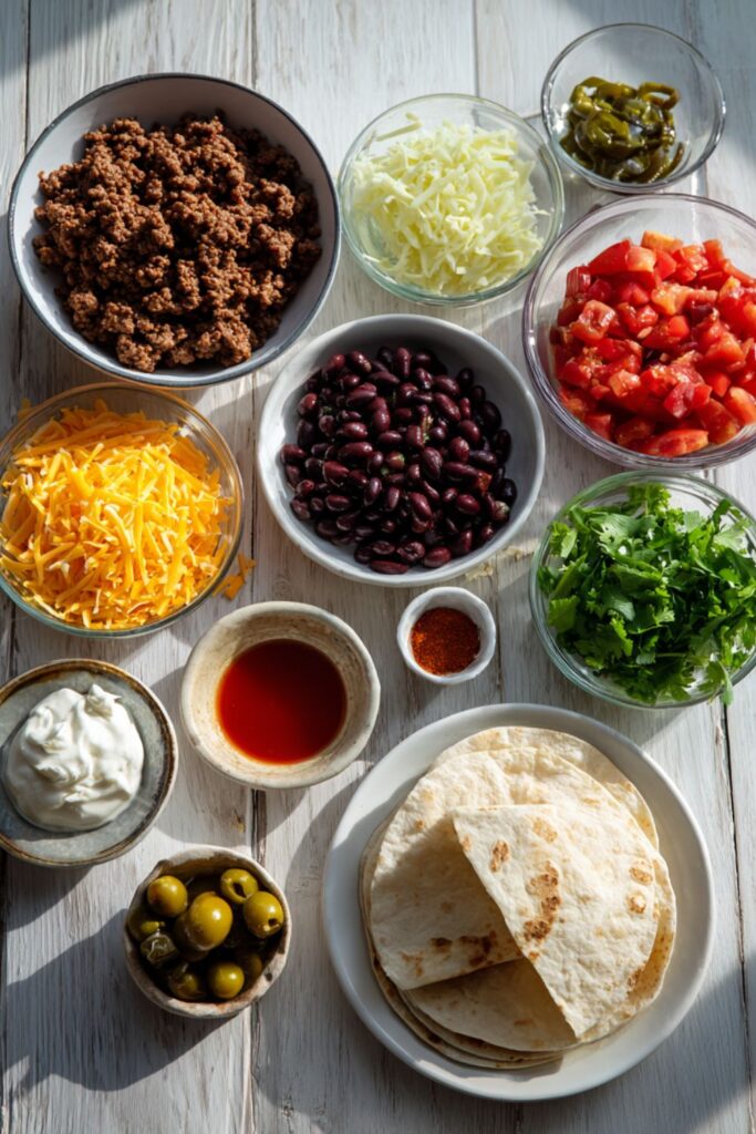 Crock Pot Beef And Bean Torta