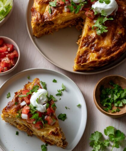 Crock Pot Beef And Bean Torta