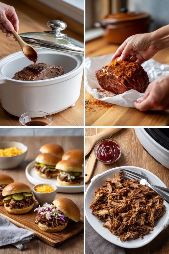 Crock Pot Beef Barbecue