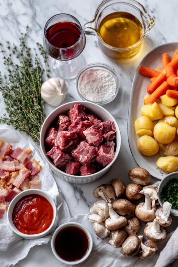 Crock Pot Beef Boeuf BourguignonCrock Pot Beef Boeuf Bourguignon