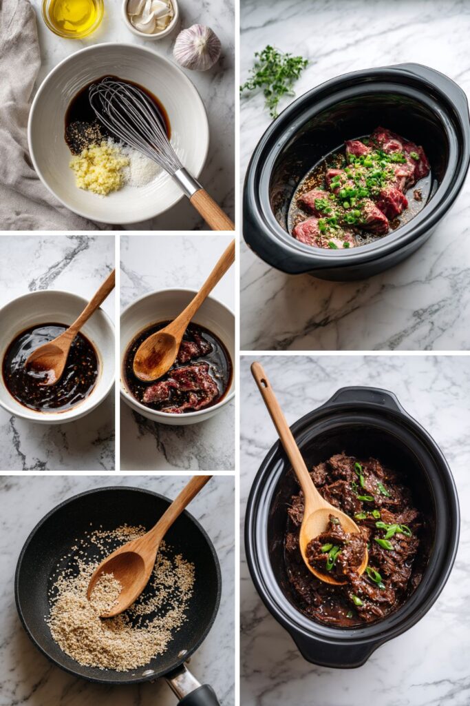 Crock Pot Beef Bulgogi