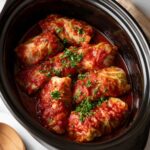 Crock Pot Beef Cabbage Rolls