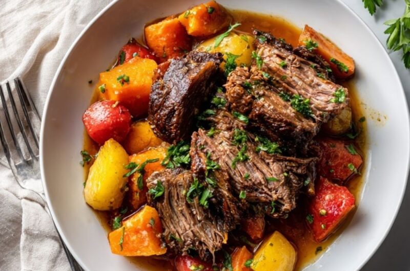 Crock Pot Beef Caribbean Pot Roast