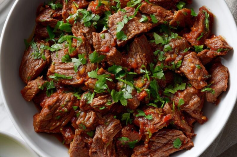 Crock Pot Beef Carne Picada