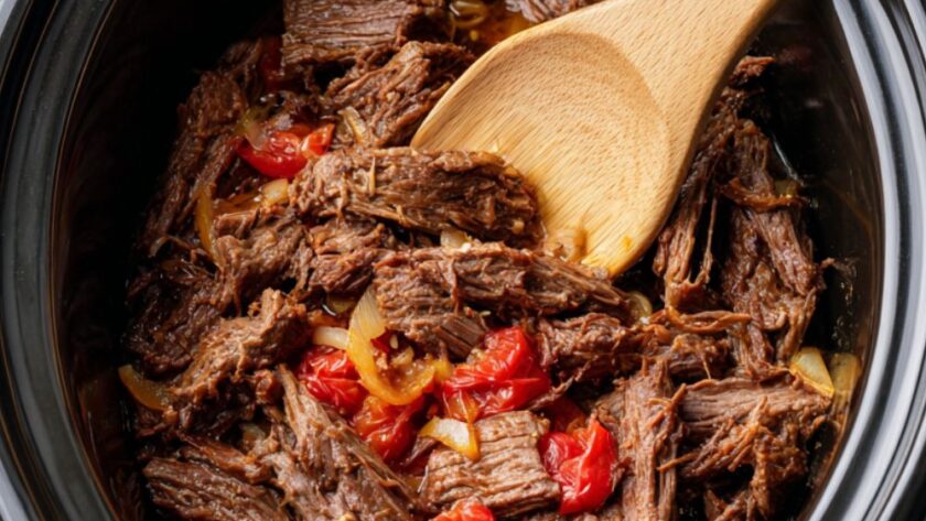 Crock Pot Beef Carne Picada