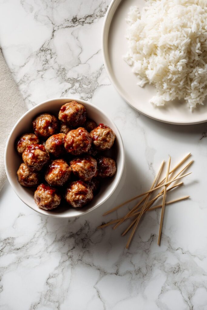 Crock Pot Beef Cocktail Meatballs