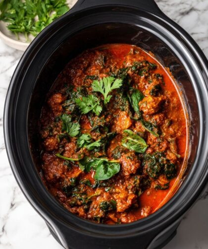 Crock Pot Beef Curry