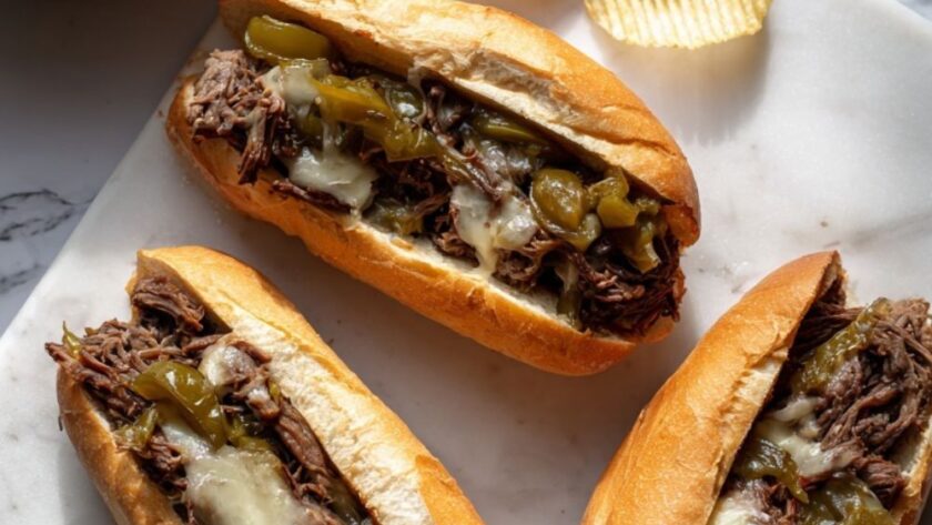 Crock Pot Beef Drip Sandwiches