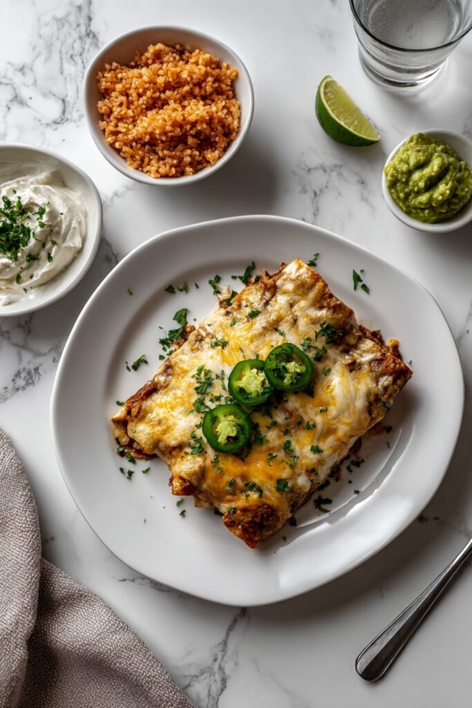 Crock Pot Beef Enchiladas