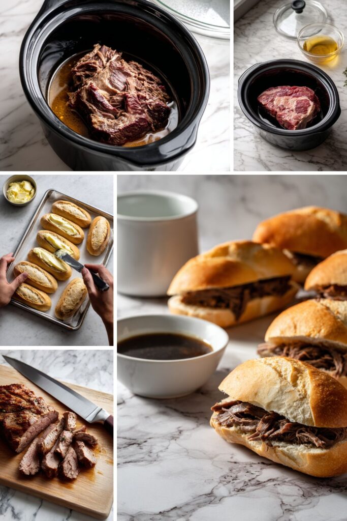 Crock Pot Beef French Dip