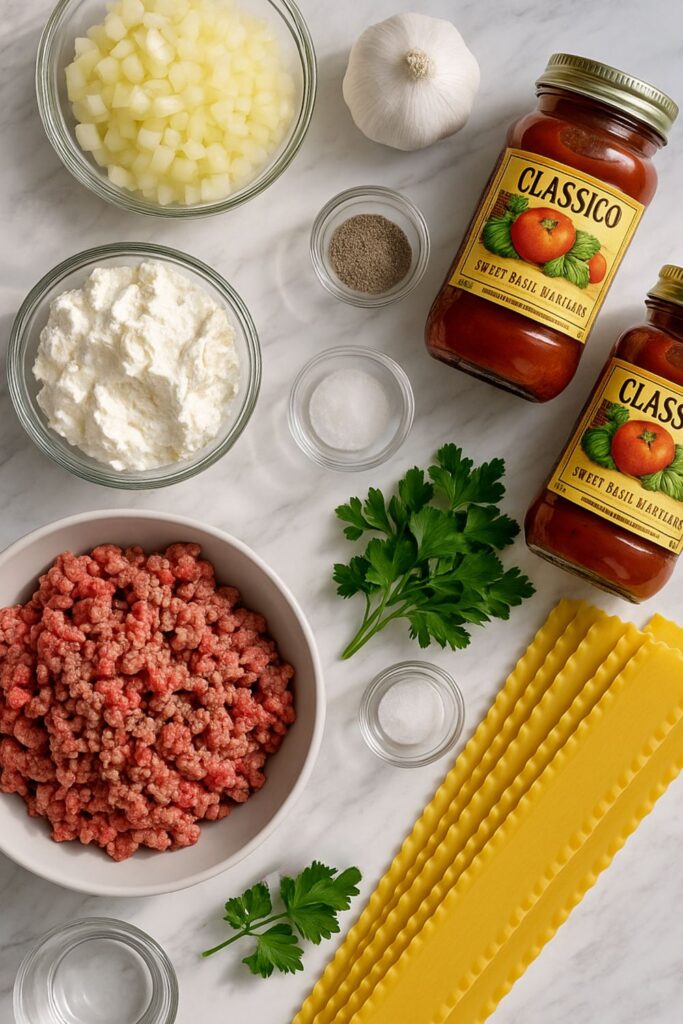 Crock Pot Beef Lasagna