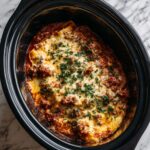 Crock Pot Beef Lasagna