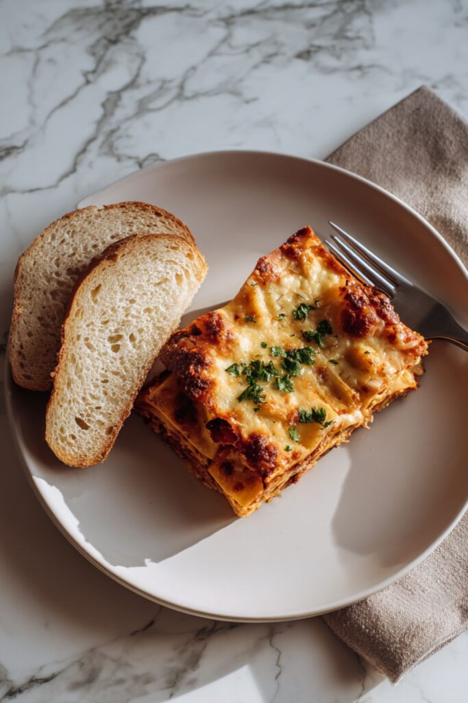 Crock Pot Beef Lasagna