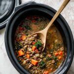 Crock Pot Beef Lentil Soup