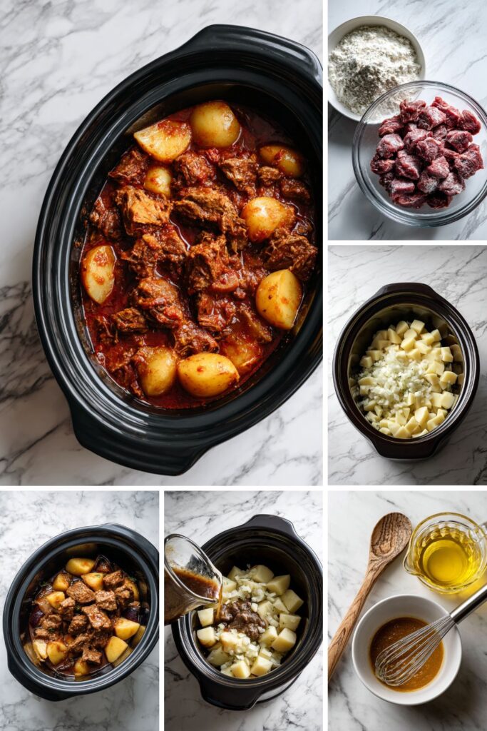 Crock Pot Beef Massaman Curry