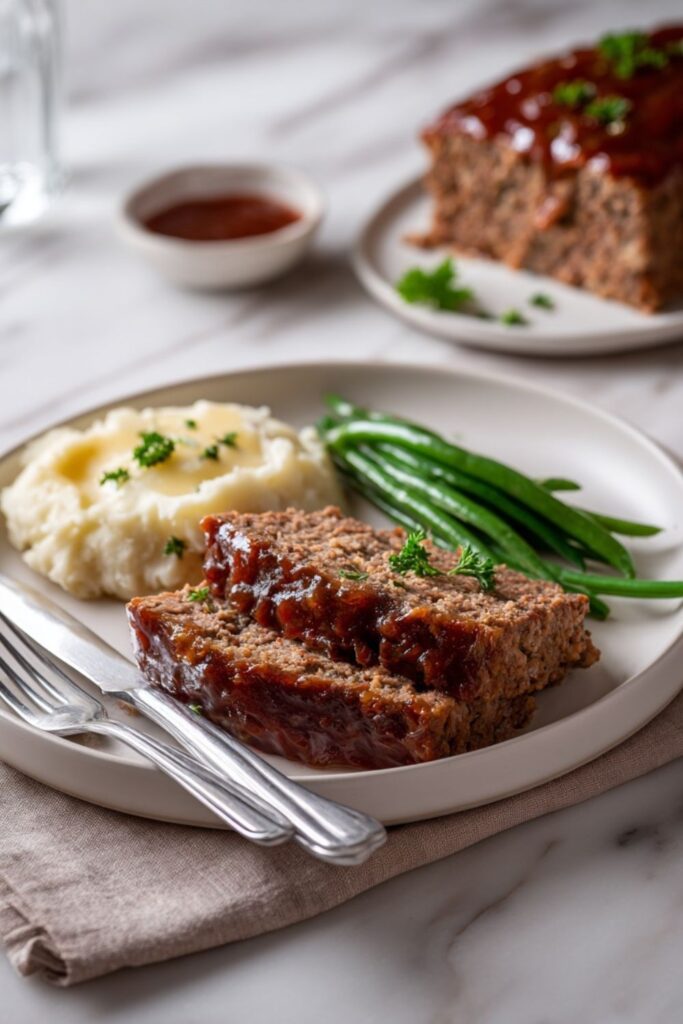 Crock Pot Beef Meat Loaf With Chili Sauce