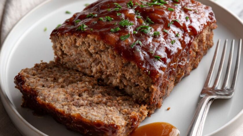 Crock Pot Beef Meat Loaf With Chili Sauce