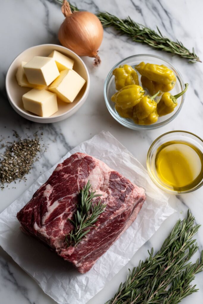 Crock Pot Beef Mississippi Pot Roast