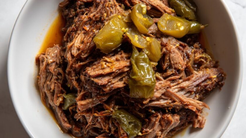 Crock Pot Beef Mississippi Pot Roast