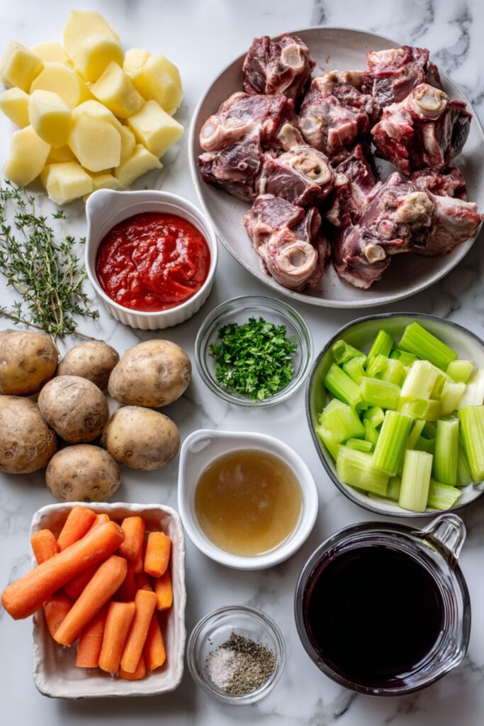 Crock Pot Beef Oxtail Stew