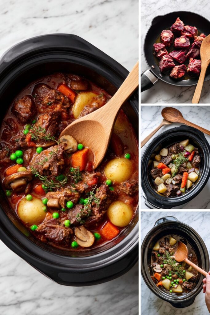 Crock Pot Beef Oxtail Stew