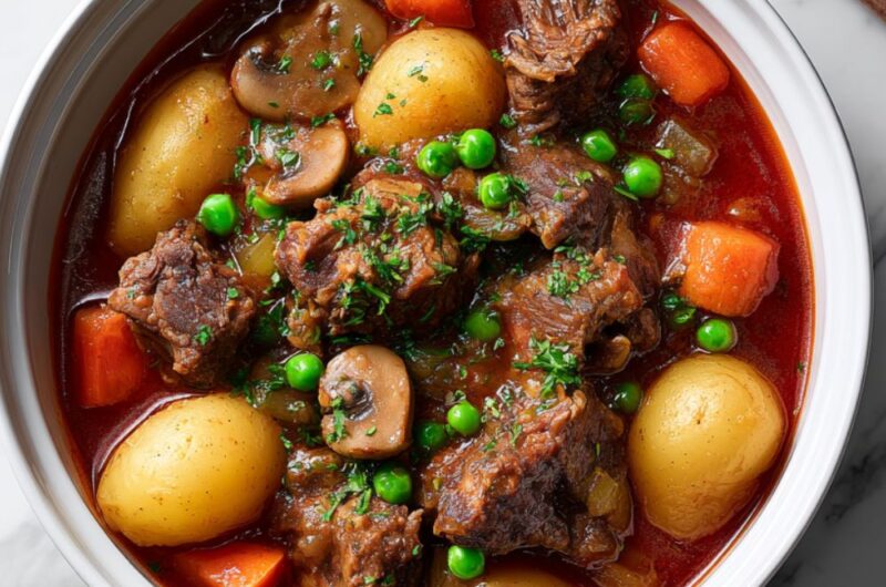 Crock Pot Beef Oxtail Stew