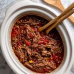 Crock Pot Beef Ropa Vieja Stew