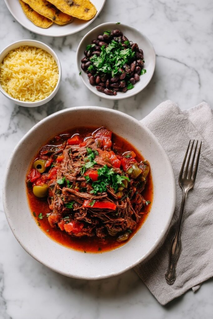 Crock Pot Beef Ropa Vieja Stew