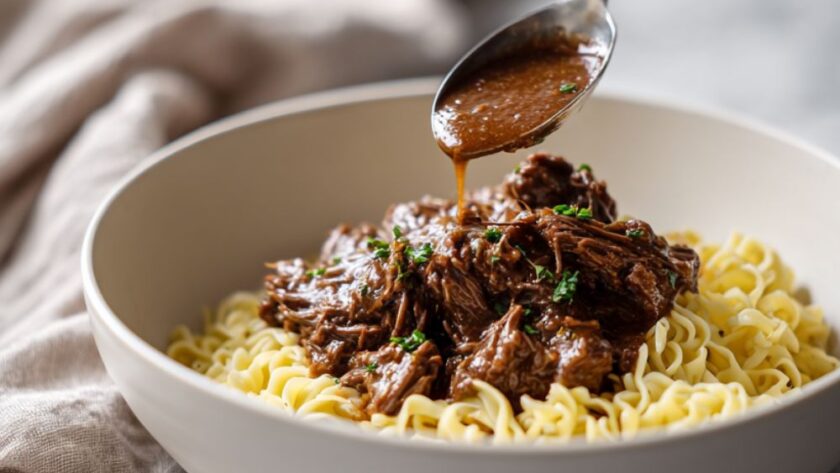 Crock Pot Beef Sauerbraten Soup