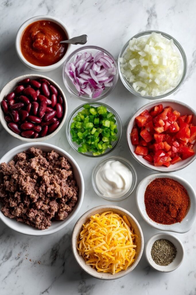 Crock Pot Beef Spicy Chili 