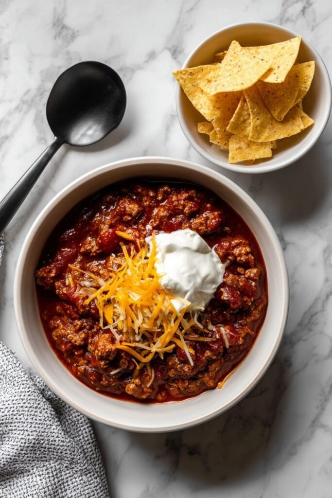 Crock Pot Beef Spicy Chili