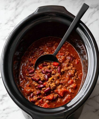Crock Pot Beef Spicy Chili