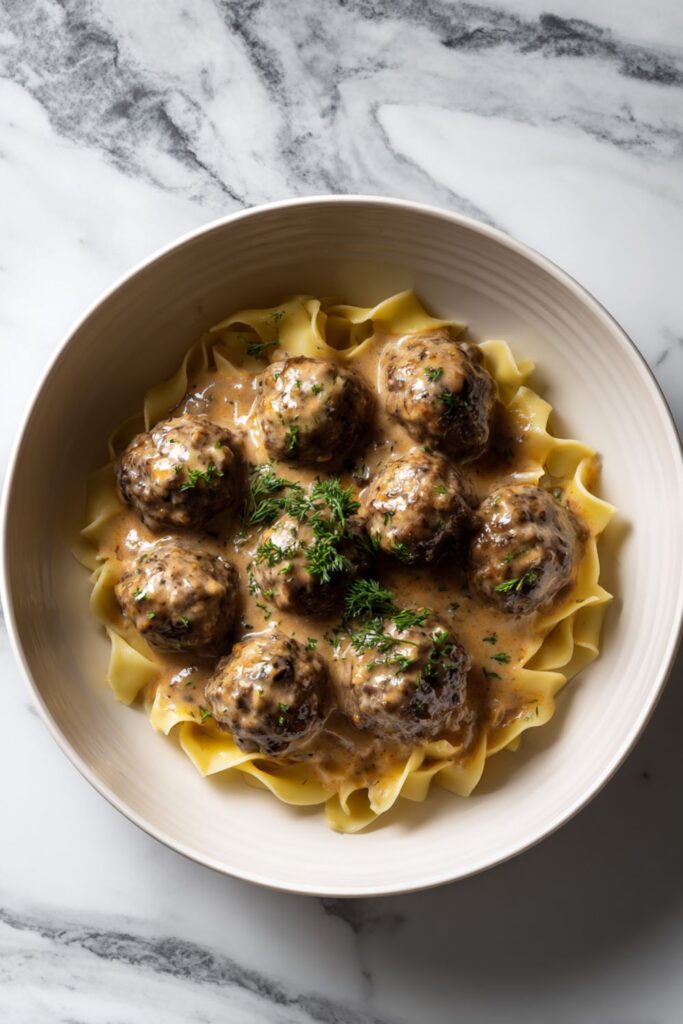 Crock Pot Beef Swedish Meatballs