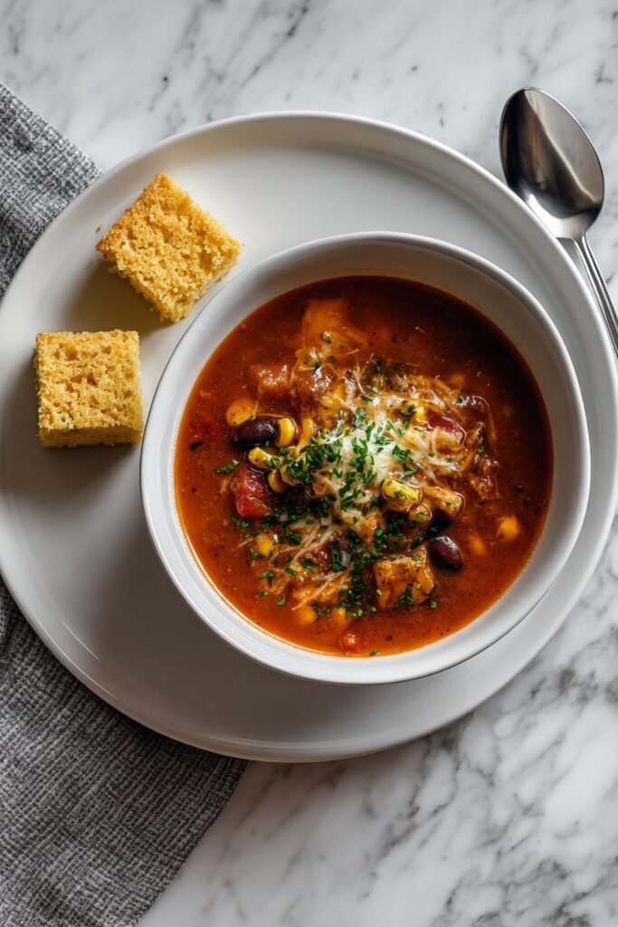 Crock Pot Beef Taco Soup