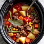 Crock Pot Beef Vegetable Soup