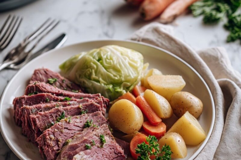 Crock Pot Corned Beef And Cabbage